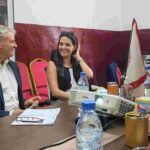 ECHANGE FRUCTUEUX ENTRE LA CROIX-ROUGE CENTRAFRICAINE ET L’AMBASSADE DE FRANCE